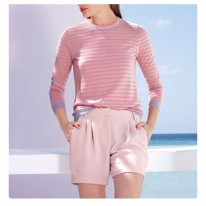 J Crew Pleated Pink Shorts